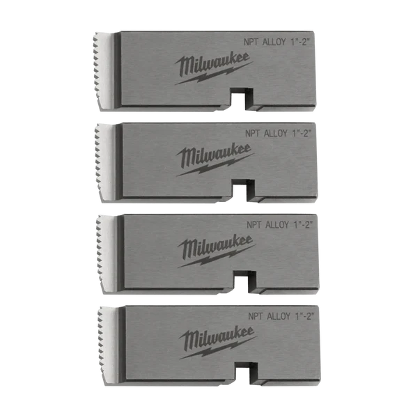 Milwaukee 1"-2" ALLOY NPT Universal Pipe Threading Die Set - 48361202