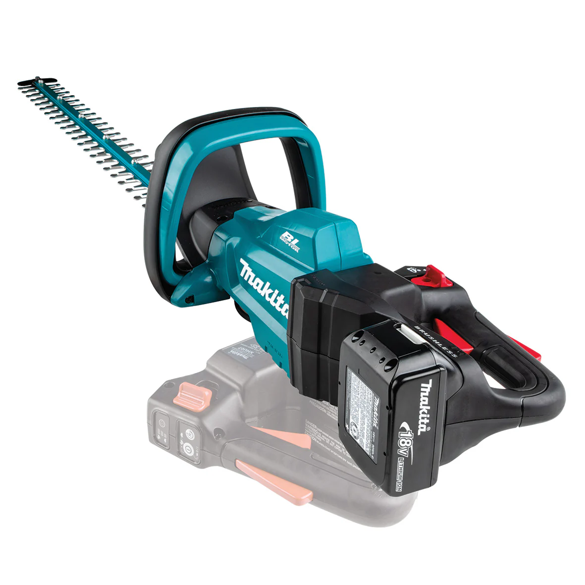 18V Brushless Hedge Trimmer 600mm Kit - Image 2