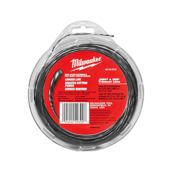 Milwaukee M18™ 2mm x 45m Trimmer Line - 49162712