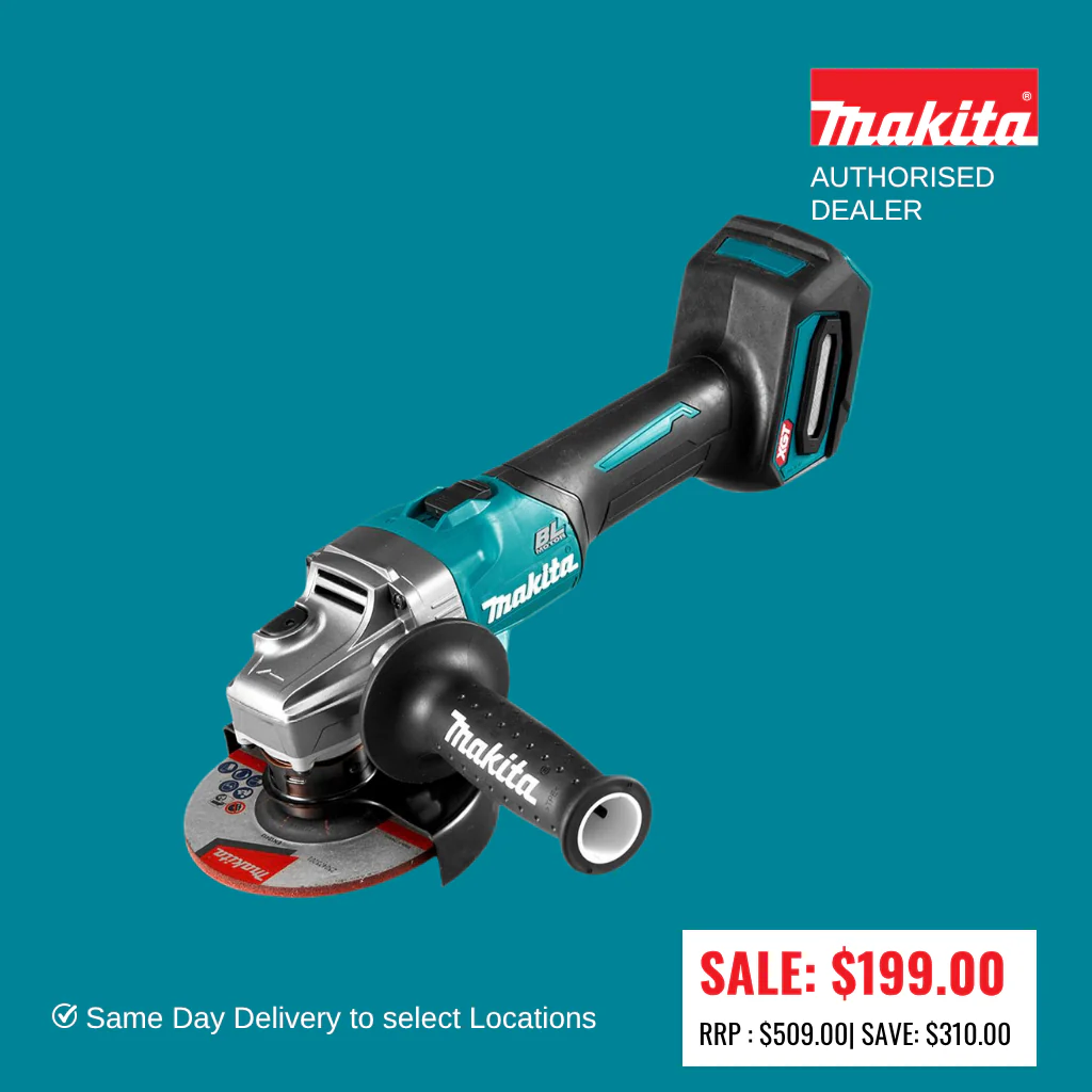 40V Max Brushless 125mm (5") Slide Switch Angle Grinder GA005GZ (OUT OF BOX DISPLAY MODELS)