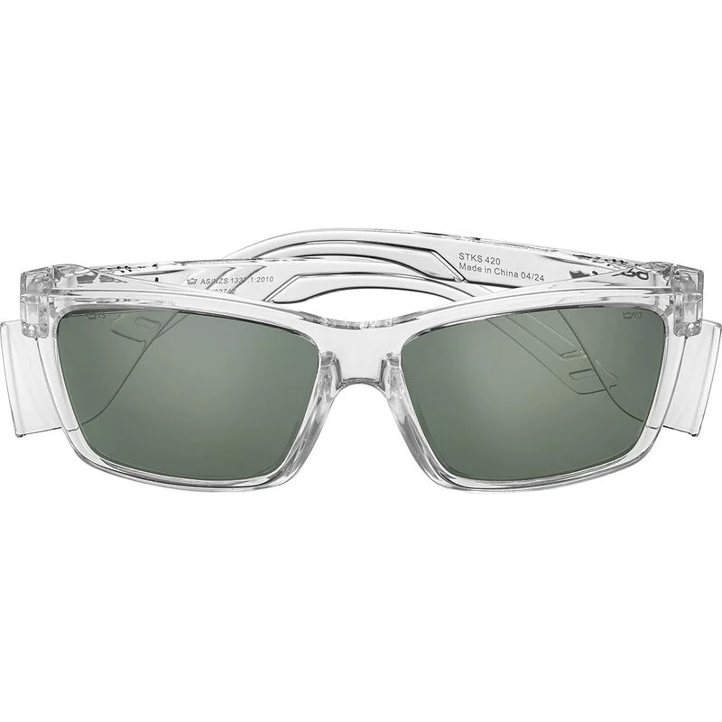 Bolle Smoke safety glasses, crystal frame STKS 420 - Image 2