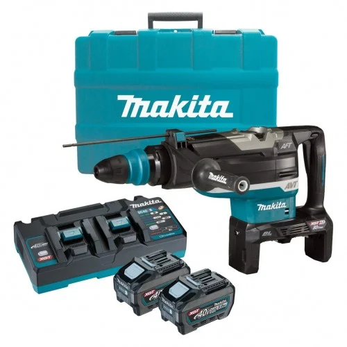 80V Max (40Vx2) Brushless 52mm SDS Max Rotary Hammer Kit