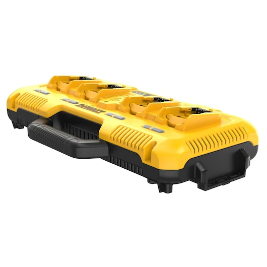 Dewalt 10.8V - 18V XR Li-Ion Multi Voltage Battery 4 Port Fast Charger (8A Charge Rate) - DCB104-XE