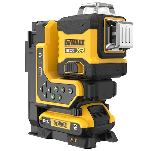 Dewalt 18V XR 3x360° Remote Control Multi Line Laser Kit Green (NEW) - DCLE34035D1-XE