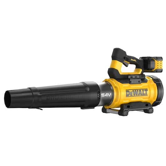 Dewalt 54V XR FLEXVOLT™ Pro Axial Blower - 9.0Ah Kit
High Efficiency Brushless Motor, Commercial Grade Performance 760CFM Air Volume, 258 km/h Air Speed, Variable Speed, Lock-on Switch, Axial Design provides optimised balance, Kit Contains - DCMBL777X1-XE