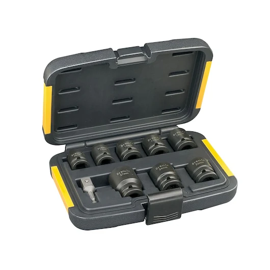 Dewalt 9 Pce Impact Socket Set - DT7507-QZ