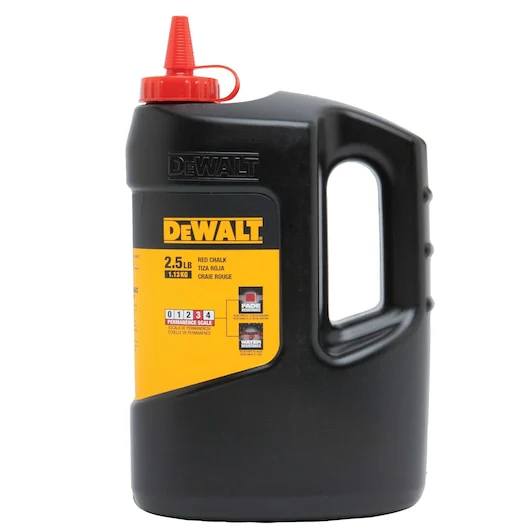 Dewalt Chalk Refill Red 1.13kg/2.5lb - DWHT47057