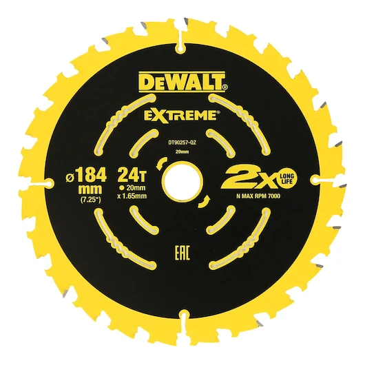 Dewalt ELITE CSB 184 x 20/16mm 24T - DT90257-QZ
