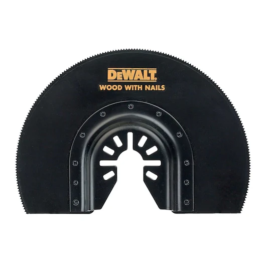 Dewalt MULTI-TOOL FLUSH CUT SEMICIRCLE WOOD BLADE 102MM - DT20710-QZ