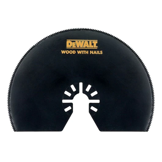 Dewalt MULTI-TOOL SEMICIRCLE WOOD BLADE 102MM - DT20708-QZ