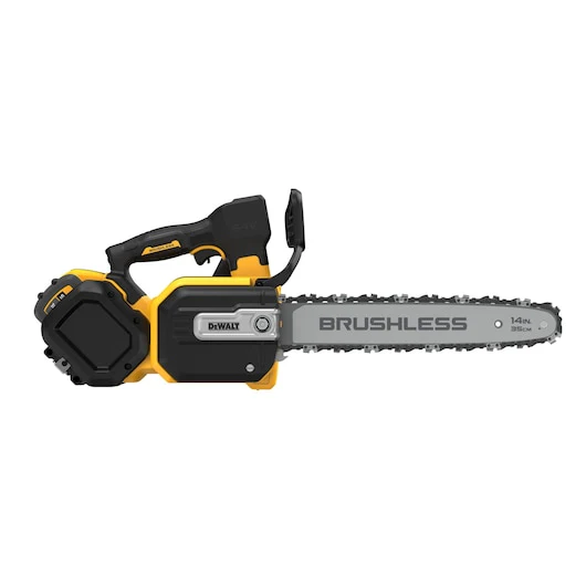 Dewalt ® 54V XR FLEXVOLT 35cm / 14” TOP HANDLE CHAINSAW (Equivalent to 2.4Hp Petrol Power) - DCMCST635X1-XE