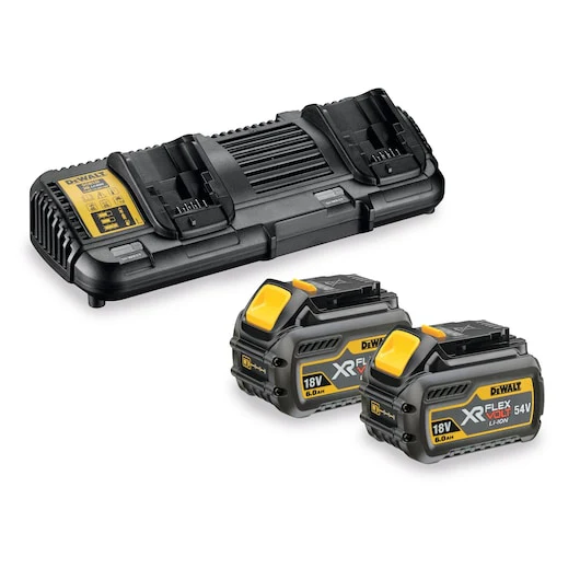 Dewalt ® XR FLEXVOLT™ Battery & Charger Starter Pack 6AH - DCB132T2-XE