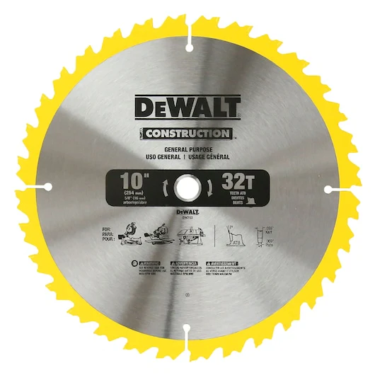 Dewalt SAW BLADE CONSTRUCTION COMBO PACK 254MM X 32/60T (16MM) - DW3106P5