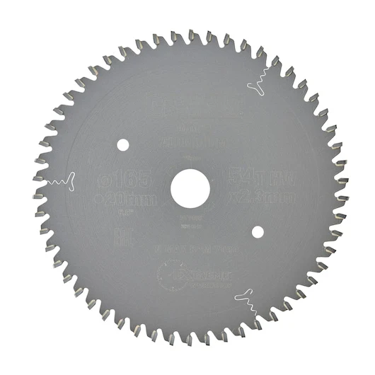 Dewalt SAW BLADE EXTREME WORKSHOP TCG 165MM X 54T (20MM) - DT1088-QZ