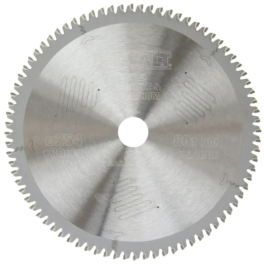 Dewalt SAW BLADE EXTREME WORKSHOP TCG 254MM X 80T (16/20/25/25.4/30MM) - DT90264-QZ