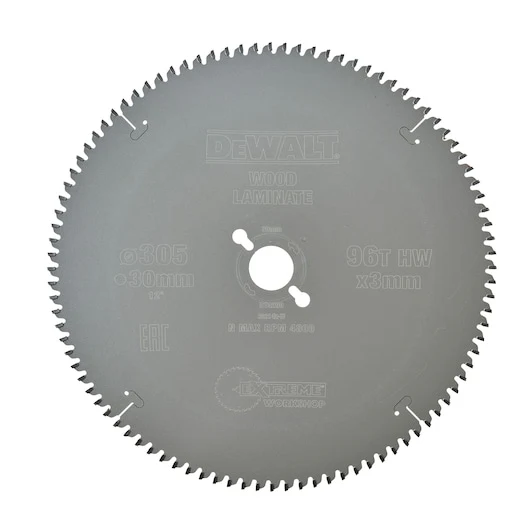 Dewalt SAW BLADE EXTREME WORKSHOP TCG 305MM X 96T (16/20/25/25.4/30MM) - DT4290-QZ