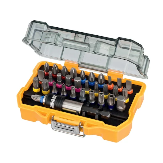 Dewalt SCREWDRIVER BITS XSTC HIGH PERFORMANCE 32PC COLOUR CODED - DT7969-QZ