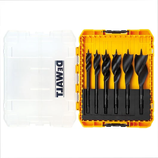 Dewalt SPADE BIT TRI FLUTE EXT 6PC SET 152MM - DT90238-QZ