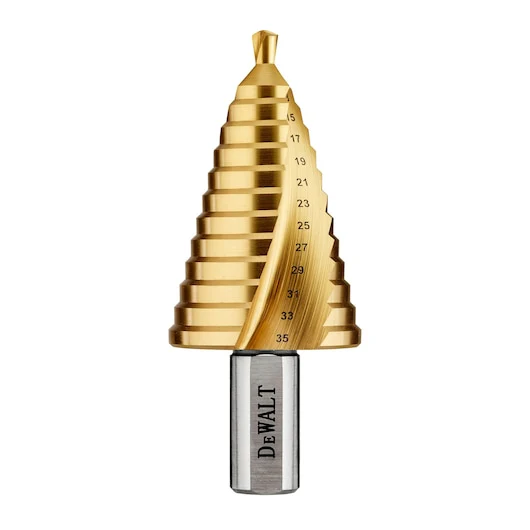 Dewalt STEP BITS 5-35MM 2MM STEPS Round Shank - DT90247-QZ