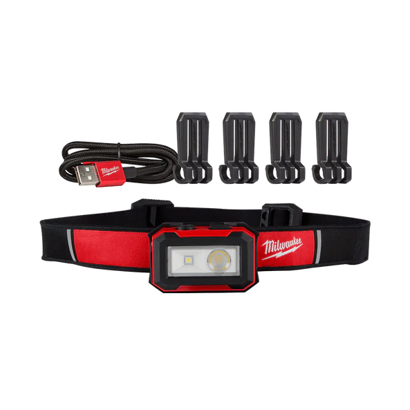 Milwaukee Internal Rechargeable Headlamp 450 Lumen - IRHL450 - Image 2