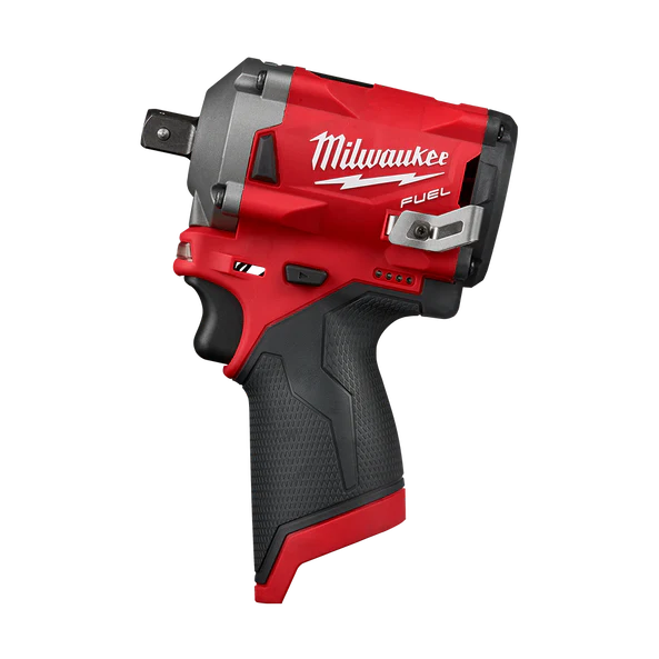 Milwaukee M12 FUEL™ 1/2" Stubby Impact Wrench w/ Pin Detent (Tool Only) - M12FIWP12-0