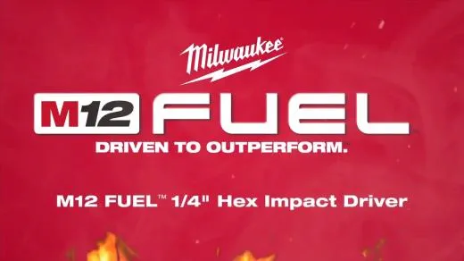 Milwaukee M12 FUEL™ 1/4" Hex Impact Driver (Tool Only) - M12FID20 (OUT OF BOX) - Image 11