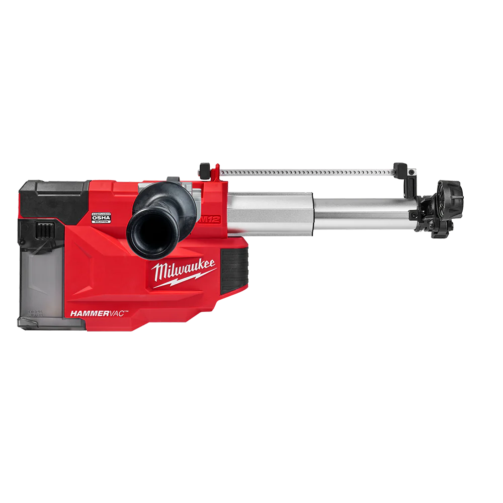 Milwaukee M12™ HAMMERVAC™ Universal Dust Extractor (Tool Only) - M12UDEL-0 - Image 2