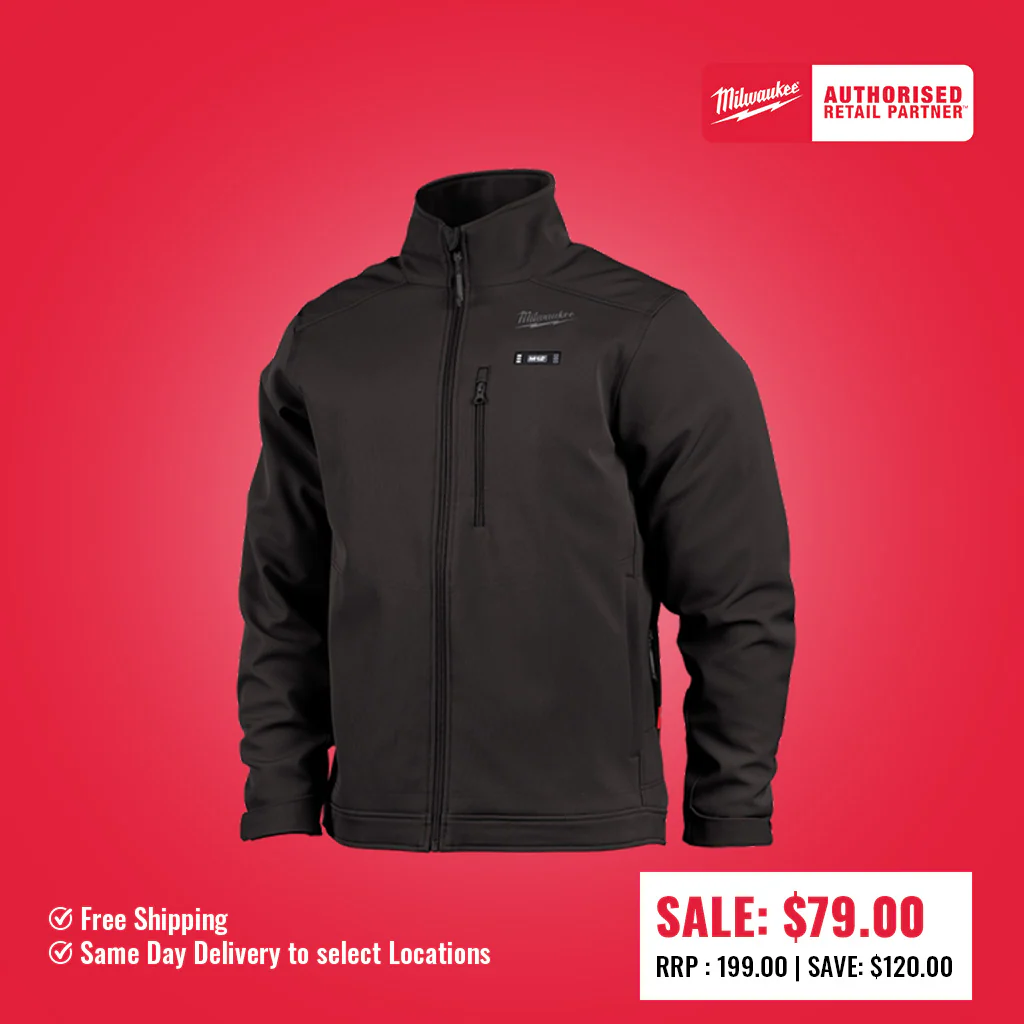 Milwaukee M12™ Heated TOUGHSHELL™ Jacket Black M12THJBLACK0 (XXL ONLY) - Image 2
