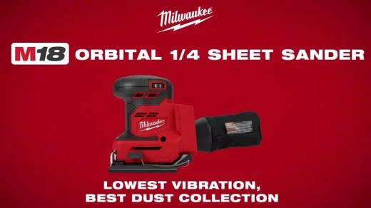 Milwaukee M18™ 1/4 Sheet Sander (Tool Only) - M18BQSS0 - Image 3