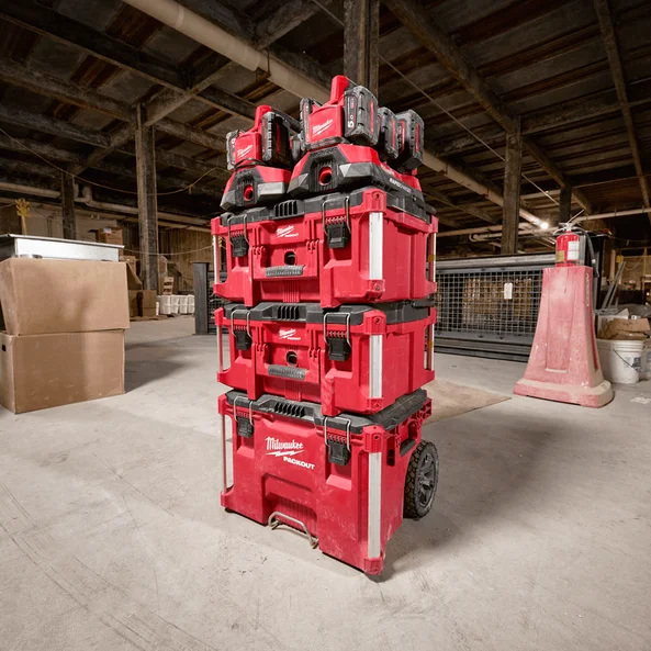 Milwaukee M18™ 6 Bay PACKOUT™ Rapid Charger (Tool Only) - M18PC6 - Image 4