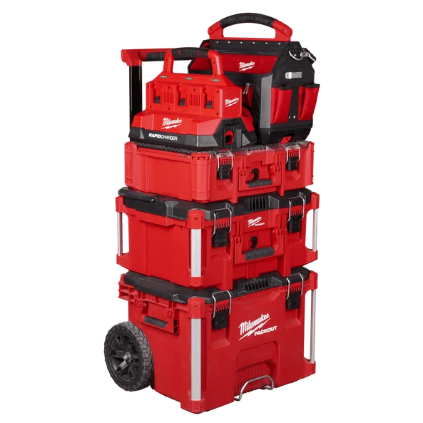 Milwaukee M18™ 6 Bay PACKOUT™ Rapid Charger (Tool Only) - M18PC6 - Image 9