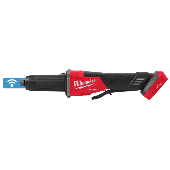 Milwaukee M18 FUEL™ 1/4" ONE-KEY™ Braking Die Grinder with Deadman Paddle Switch (Tool Only) - M18FDGROVPDB0