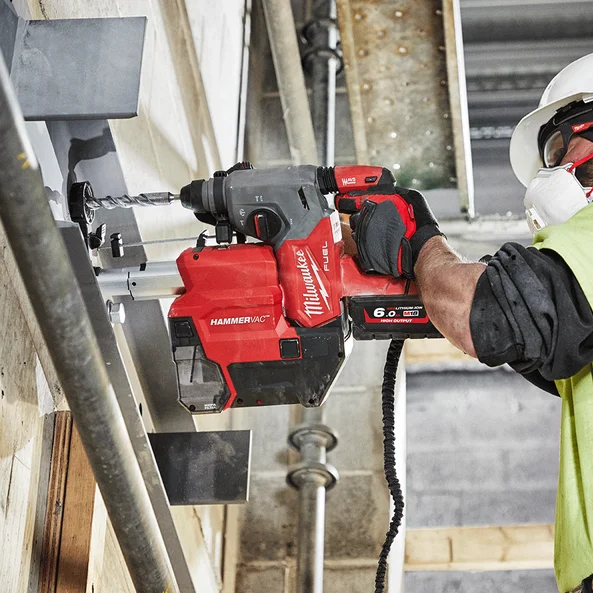 Milwaukee M18 FUEL™ HAMMERVAC™ 26mm Dedicated Dust Extractor (Tool Only) - M18FDEX-0 - Image 4