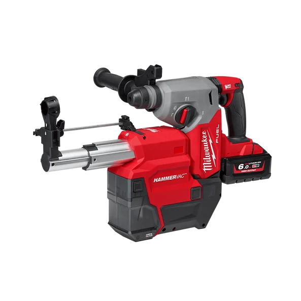 Milwaukee M18 FUEL™ HAMMERVAC™ 26mm Dedicated Dust Extractor (Tool Only) - M18FDEX-0 - Image 6