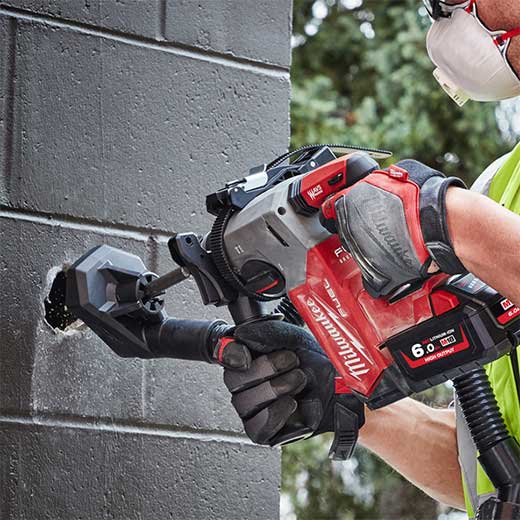 Milwaukee M18 FUEL™ 26mm SDS Plus Rotary Hammer (Tool Only) - M18FH-0 (OUT OF BOX) - Image 8