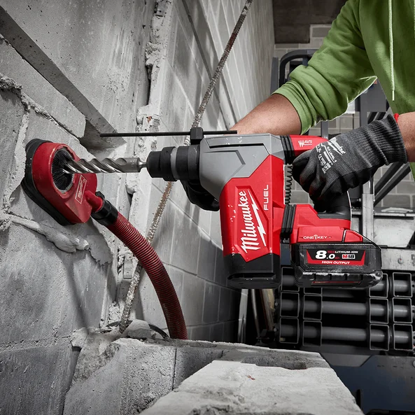 Milwaukee M18 FUEL™ 28mm SDS Plus Rotary Hammer with ONE-KEY™ (Tool Only) - M18FHP-0 - Image 4