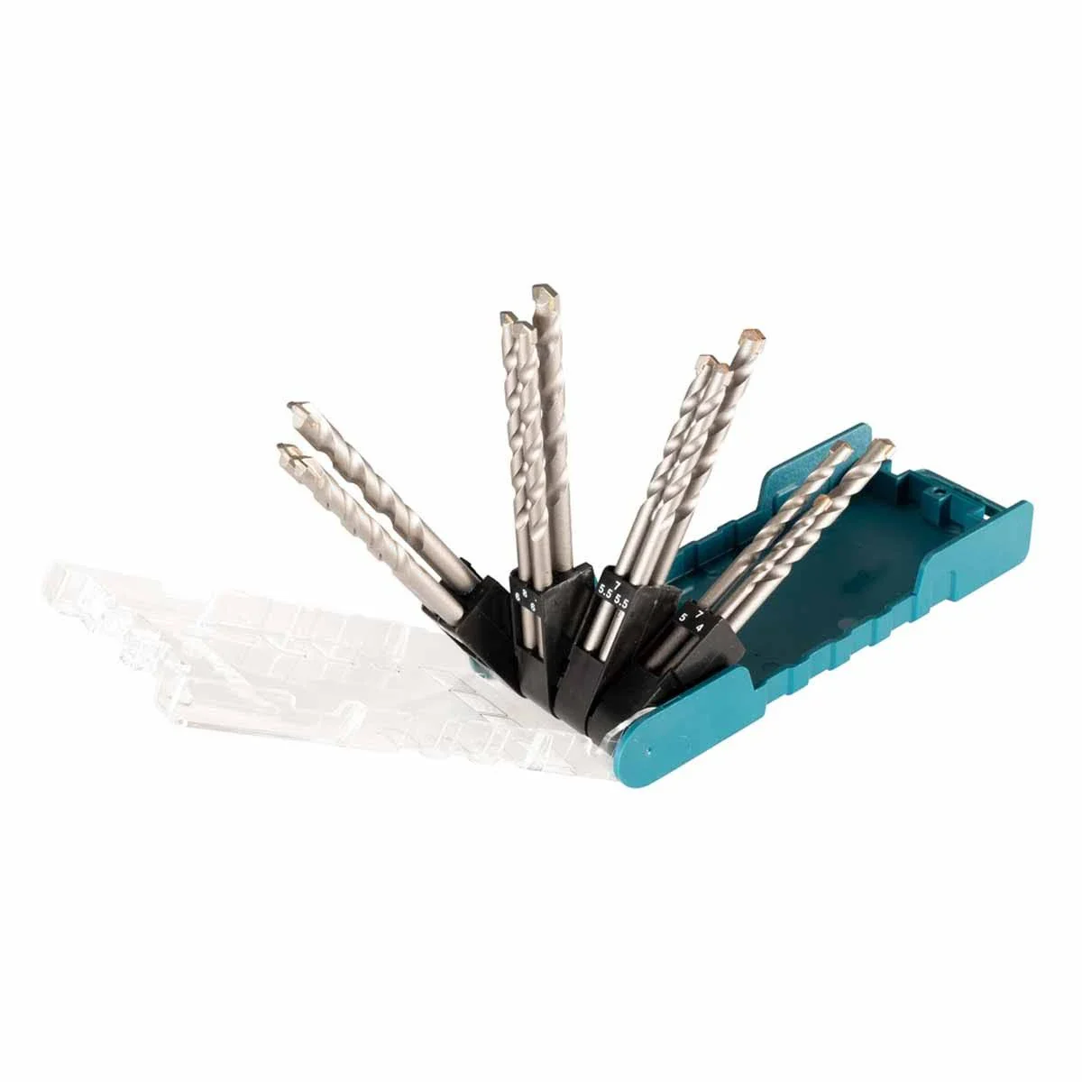 Makita 12 Piece Masonry Percussion TCT Drill Bit Set D-73483 - Image 3