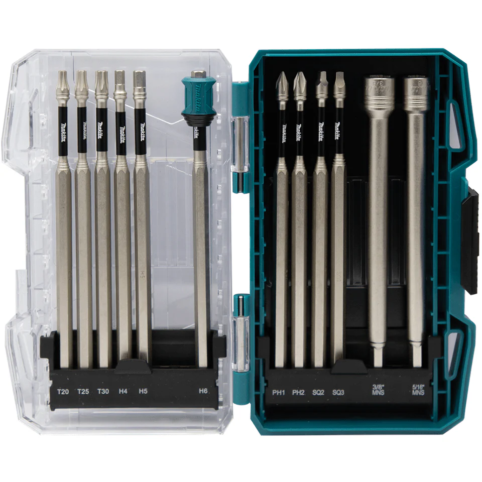 Makita 13pc impact bit set XPS 150mm long E-25074 - Image 2