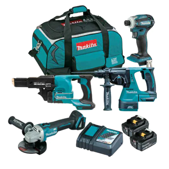 Makita 18 volt 4 piece combo kit DLX4179TX1