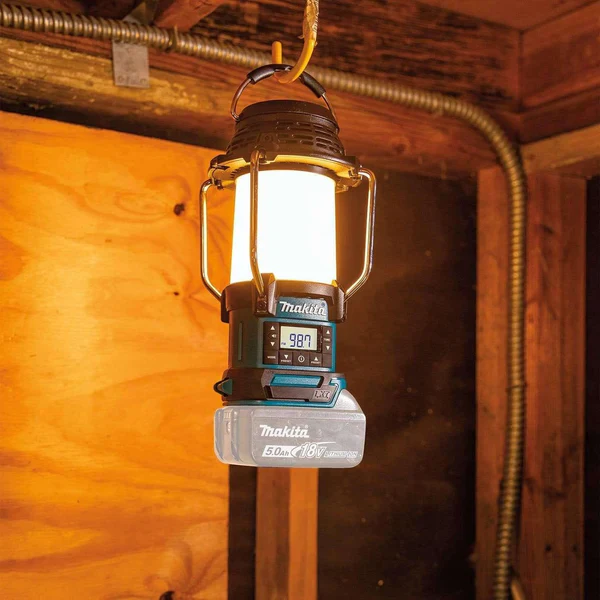 Makita 18V LXT Cordless AM/FM Radio with LED Lantern DMR055 (Skin Only) - Image 3