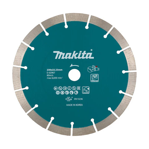 Makita 230mm x 22.23 3DDG DIAMOND BLADE SEGMENTED E-02967