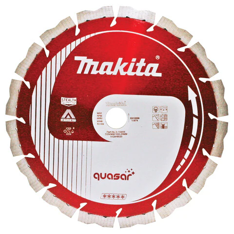 Makita 230mm x 22.23 3DDG DIAMOND BLADE SEGMENTED - QUASAR B-15855