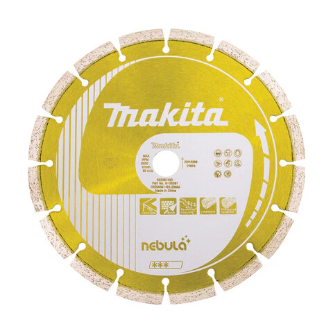 Makita 230mm x 22.23 DIAMOND BLADE SEGMENTED - NEBULA B-56281