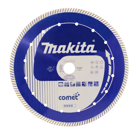 Makita 230mm x 22.23 DIAMOND BLADE TURBO RIM - COMET  B-16053