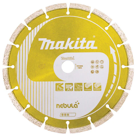 Makita 300mm x 20mm - NEBULA SEGMENTED DIAMOND BLADE B-56306