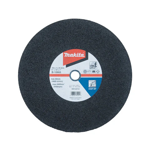 Makita 355mm x 3mm x 25.4mm TRADE METAL CUT OFF WHEEL A36P-5pk B-10665-5