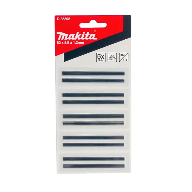 MAKITA 82mm TCT Planer Blade set 10 Piece D-35302