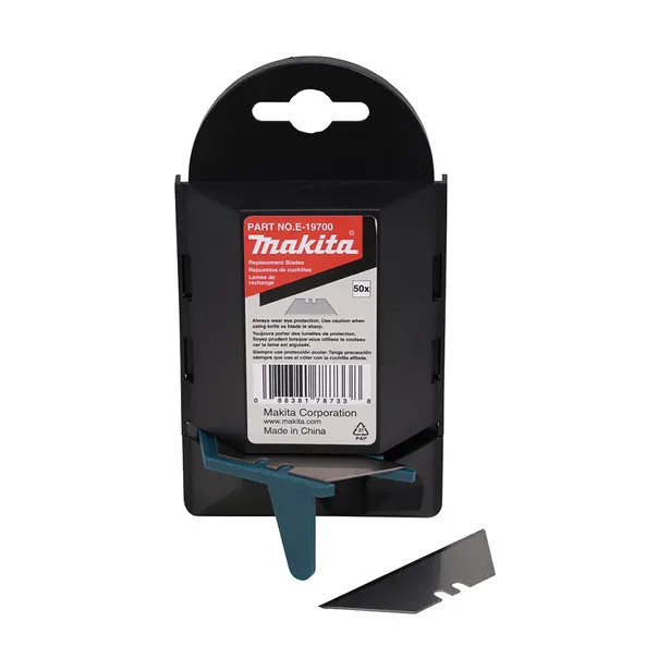 Makita Replacement Utility Knife Blades - 50 Pack E-19700