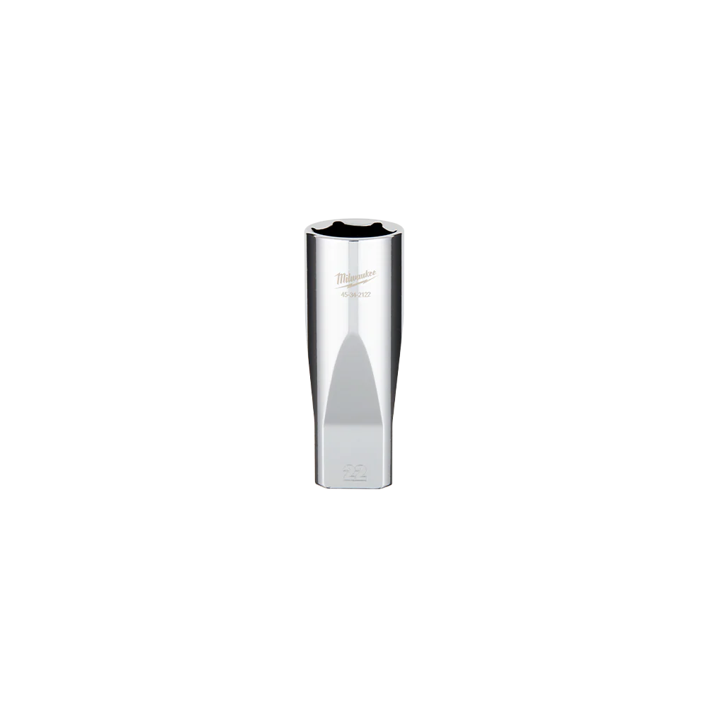 Milwaukee 1/2" Drive Socket  Metric Deep 22mm - 45342122