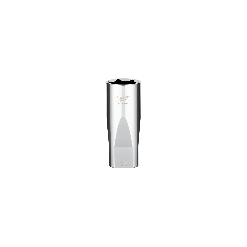 Milwaukee 1/2" Drive Socket  Metric Deep 24mm - 45342124